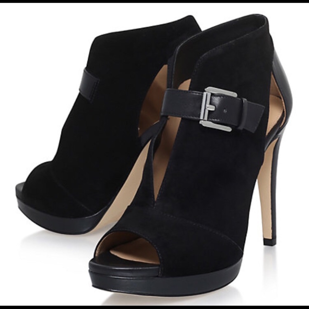 MICHAEL Michael Kors Platform Bootie Heels